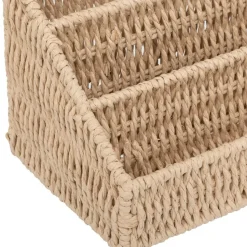 5 FIVE SIMPLY SMART - 5five - organiseur "kord" avec compartiments en papier tressé