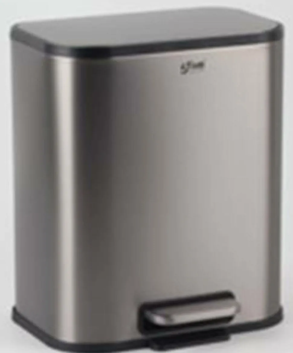 5 FIVE SIMPLY SMART - 5five - poubelle soft close en inox finition mat 5l