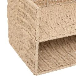 5 FIVE SIMPLY SMART - 5five - rack à document "kord" double en papier tressé