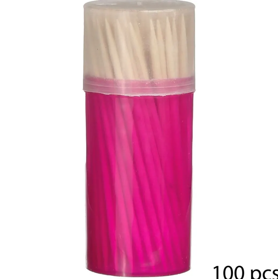 5 FIVE SIMPLY SMART - 5five - 4 boîtes 100 cure-dents bambou