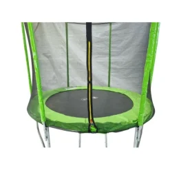 1.- MASGAMES OUTDOOR GAMES - Trampoline masgames force 305 avec filet de protection, échelle et ancrages