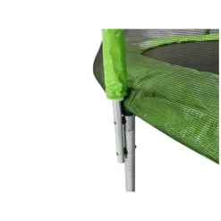 1.- MASGAMES OUTDOOR GAMES - Trampoline masgames force 305 avec filet de protection, échelle et ancrages