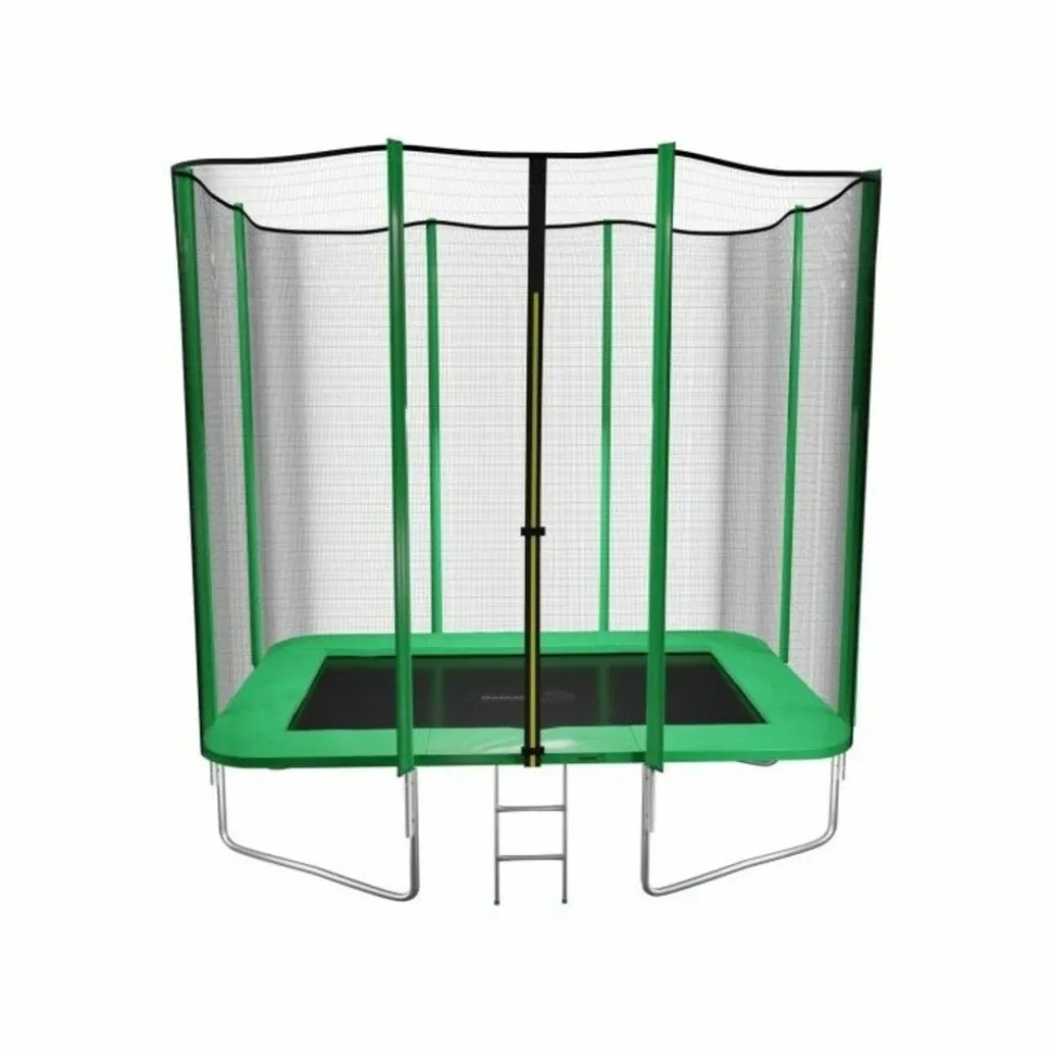 1.- MASGAMES OUTDOOR GAMES - Trampoline rectangulaire deluxe m masgames