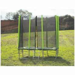 1.- MASGAMES OUTDOOR GAMES - Trampoline rectangulaire deluxe m masgames