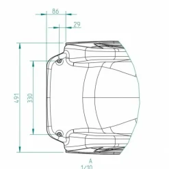 1.- MASGAMES OUTDOOR GAMES - Rampe toboggan masgames xl (hauteur 150 cm)