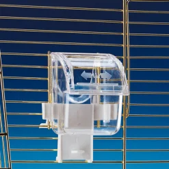 Accessoires pour cages à oiseaux ferplast mangeoire fpi 4503 plastique canaris