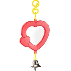 Accessoires pour cages à oiseaux ferplast jouet pa 4212 miroir coloré