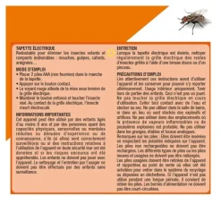 ACTO - Acto tapette électrique: l'innovation anti-insectes pour la maison