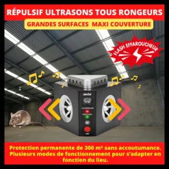 ACTO - Répulsif à ultrasons fixe 鈥à brancher sur secteur