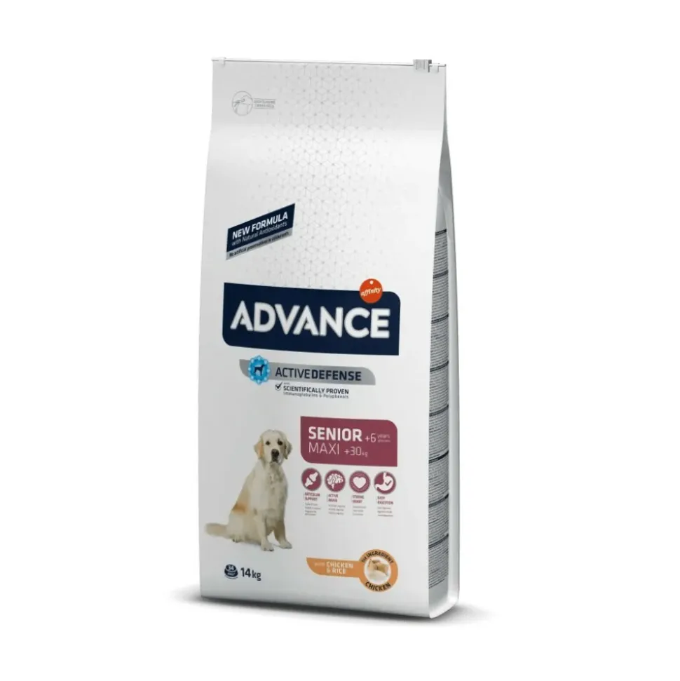 ADVANCE - Croquettes chien maxi senior - advance 12 kg