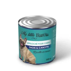 AGECOM - My little festin - pâtée chien - thon / carotte 250 g