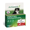 AGECOM - Pipettes actiplant - grand chiens l 30kg - bio 2 pipettes