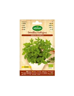 AGREEN - 10 sachet de graines eco menthe agreen