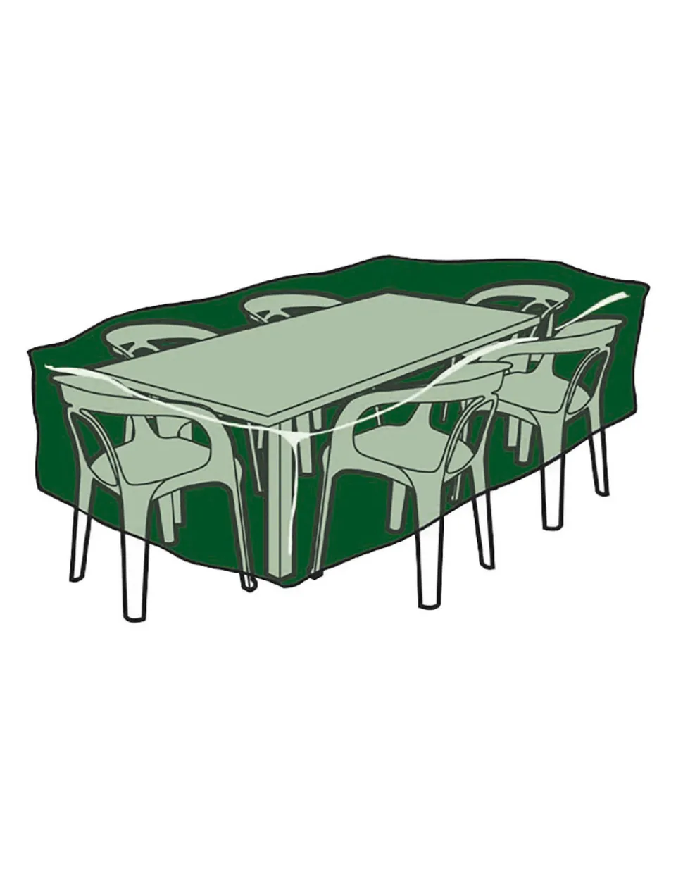 ALTADEX - Couvercle de protection. Housse table et chaise 225x143x90cm 100gr/m²