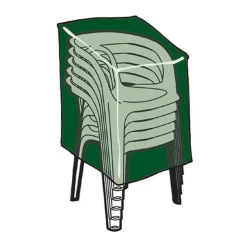 ALTADEX - Housse de chaise pour les chaises vert polyéthylène 68 x 68 x 110 cm
