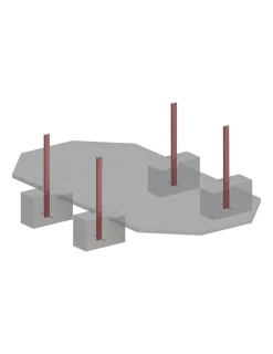 ALTANKA - Piscine en bois nemo 7,3x3,97 - h.1,45 m fixations à sceller - bas7305ospi - altanka