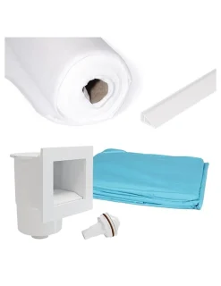 ALTANKA - Piscine en bois aqua 6,1x2,85 - h.1,31 m cadre en métal, sans dalle béton - bas7307ospu - altanka