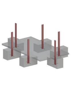 ALTANKA - Piscine en bois aqua 6,1x2,85 - h.1,31 m fixations à sceller - bas7307ospi - altanka