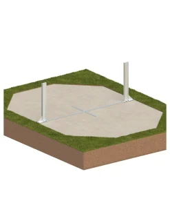 ALTANKA - Piscine en bois nemo 4,3x3 - h.1,31 m cadre en métal, sans dalle béton - bas7303ospu+sza - altanka