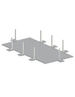 ALTANKA - Piscine en bois aqua 8,5x4,35 - h.1,45 m fixations à visser - bas7309ospl+sza - altanka