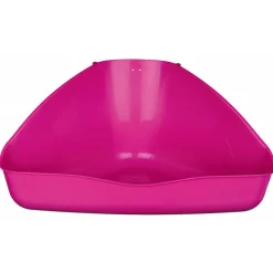 ANIMALLPARADISE - Bacs a litière d'angle 45 x 21 x 30 cm, pour rongeur