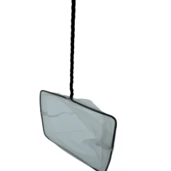 ANIMALLPARADISE - Epuisette filet blanc, maille fine, 20 cm x 16 x 53 cm, aquarium