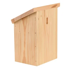 ANIMALLPARADISE - Maison à abeilles, avec toit coloré avec silhouette abeilles.