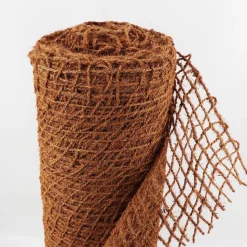 AQUAGART - 100 m filet anti-érosion, 1 m de large, liner pour bassin de jardin, natte en fibre de coco 450 g