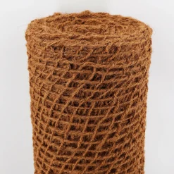 AQUAGART - 100 m filet anti-érosion, 1 m de large, liner pour bassin de jardin, natte en fibre de coco 450 g