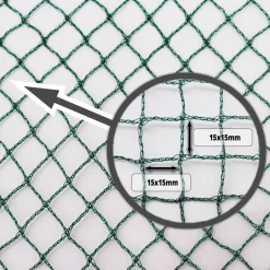 AQUAGART - Filet de bassin 5m x 12m filet à feuilles, filet de protection contre les feuilles, robuste