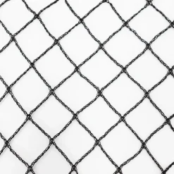 AQUAGART - Filet de bassin 38 m x 20 m, noir, filet d’étang à poisson, filet à feuilles, filet, filet de protection contre les oiseaux, robuste