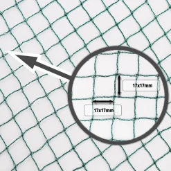 AQUAGART - Filet de bassin 3 m x 12 m, filet à feuilles, filet de silo, filet de protection contre les feuilles