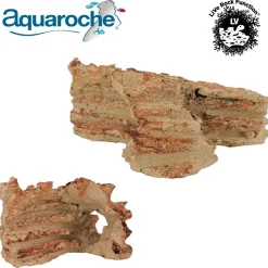 AQUAROCHE - Terrasse allongée pour aquarium 20 cm