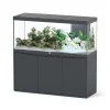 AQUATLANTIS - Aquarium avec meuble LED Volga 450 gris - 152,5x52,7x67,6 cm 508 L