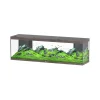 AQUATLANTIS - Aquarium équipé Splendid Led 2.0 Chêne Brun L.200xP.50xH.61cm