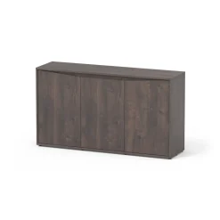 AQUATLANTIS - Meuble pour aquarium Splendid 150 en bois chêne brun - 39,8x149x83 cm
