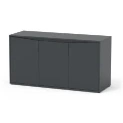 AQUATLANTIS - Meuble pour aquarium Volga 450 en bois gris - 122,5x52,5x80 cm