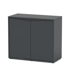 AQUATLANTIS - Meuble pour aquarium Volga en bois gris - 37,5x82,5x73 cm