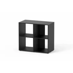 AQUATLANTIS - Meuble pour aquarium Prestige Standard 80 Noir 80x35x73cm