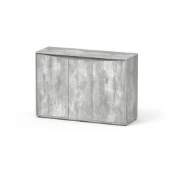 AQUATLANTIS - Meuble pour aquarium Splendid 120 en bois béton - 39,8x120,4x83 cm