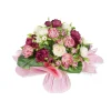 ARCHE DIFFUSION - Bouquet bulle, fuchsia H31 x D33 cm