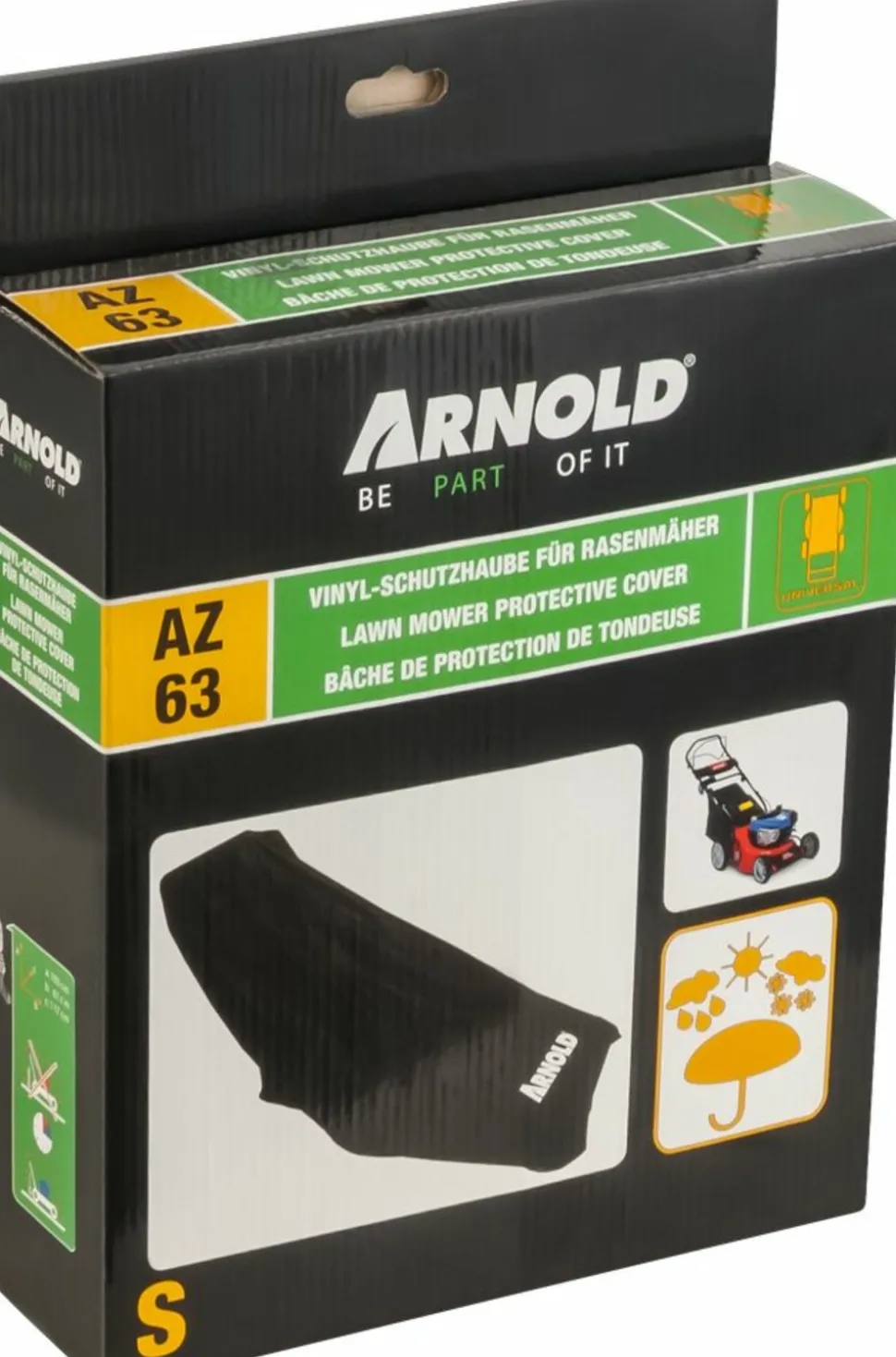 ARNOLD - Bâche de recouvrement pour tondeuses de jardin