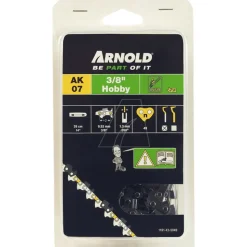 ARNOLD - Chaîne de tronçonneuse 3/8", 1,3 mm, 49 maillons d’entraîneurs