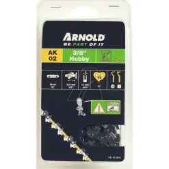 ARNOLD - Chaîne de tronçonneuse 3/8", 1,3 mm - 57 maillons d’entraineurs