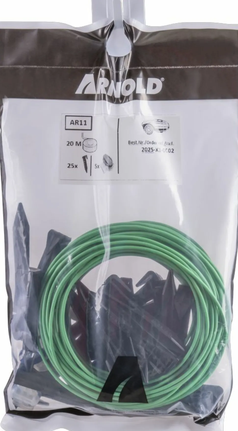 ARNOLD - Jeu d’accessoires ar11 pour robot tondeuses - connecteurs - câble périphérique et piquets