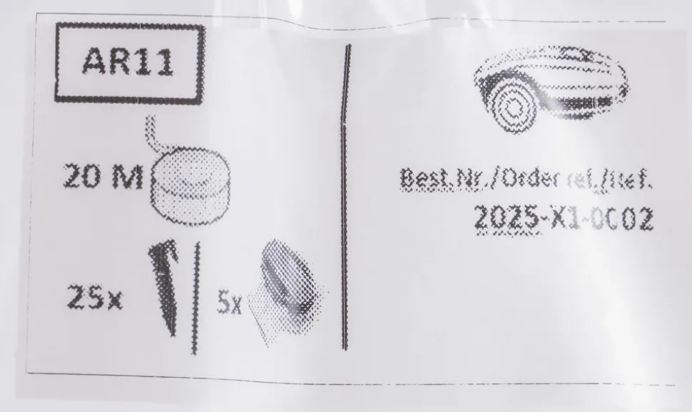 ARNOLD - Jeu d’accessoires ar11 pour robot tondeuses - connecteurs - câble périphérique et piquets
