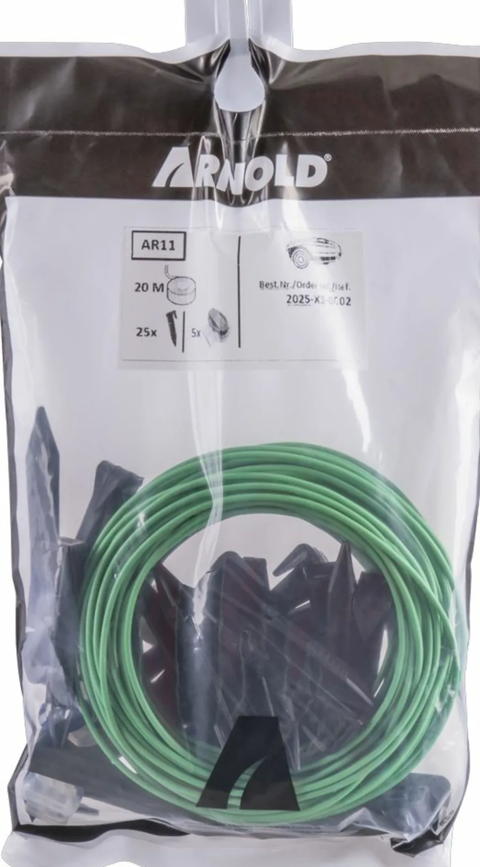 ARNOLD - Jeu d’accessoires ar11 pour robot tondeuses - connecteurs - câble périphérique et piquets