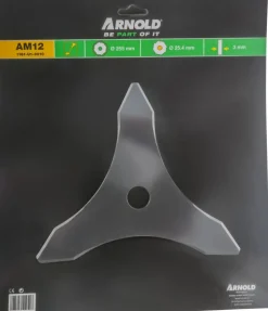 ARNOLD - Lame de débroussailleuse 25,5 cm - alésage 25,4 mm