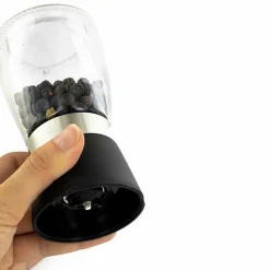 AROMANDISE - Moulin à épices, entonnoir et poivre noir bio