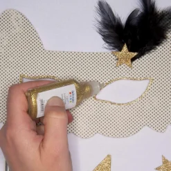 ARTEMIO - Colle à paillettes - blanc